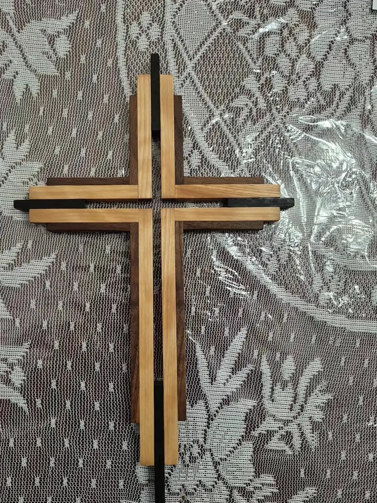 Cross Grain — Wooden Wall Cross Collection detail 4