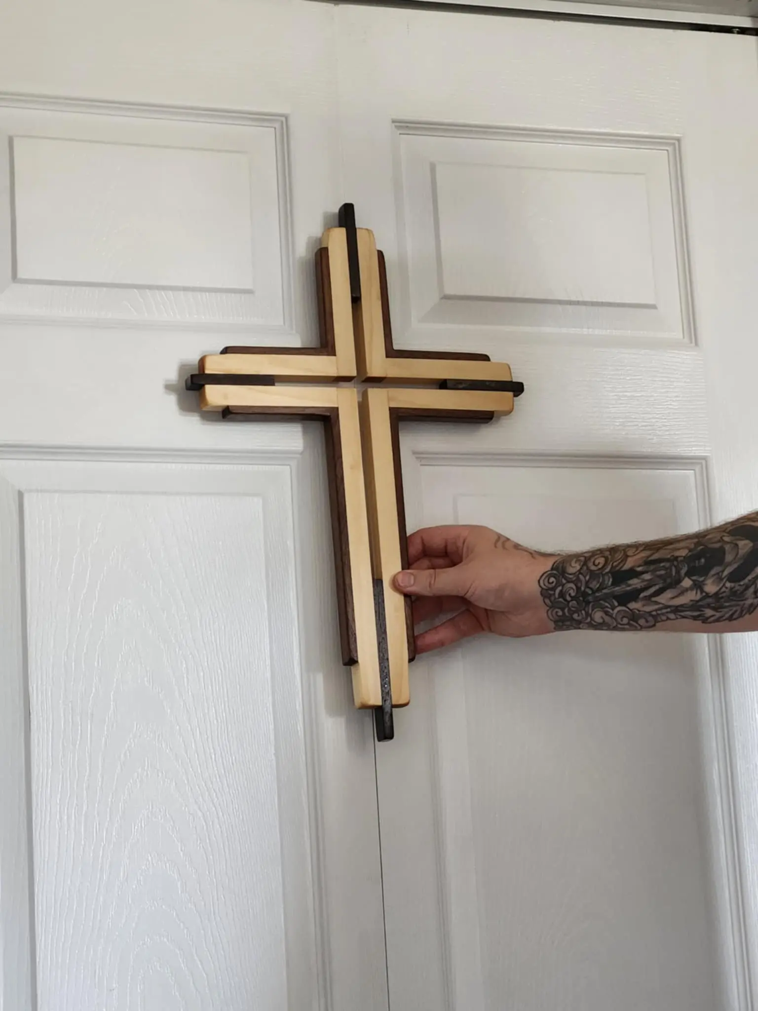 Cross Grain — Wooden Wall Cross Collection detail 7
