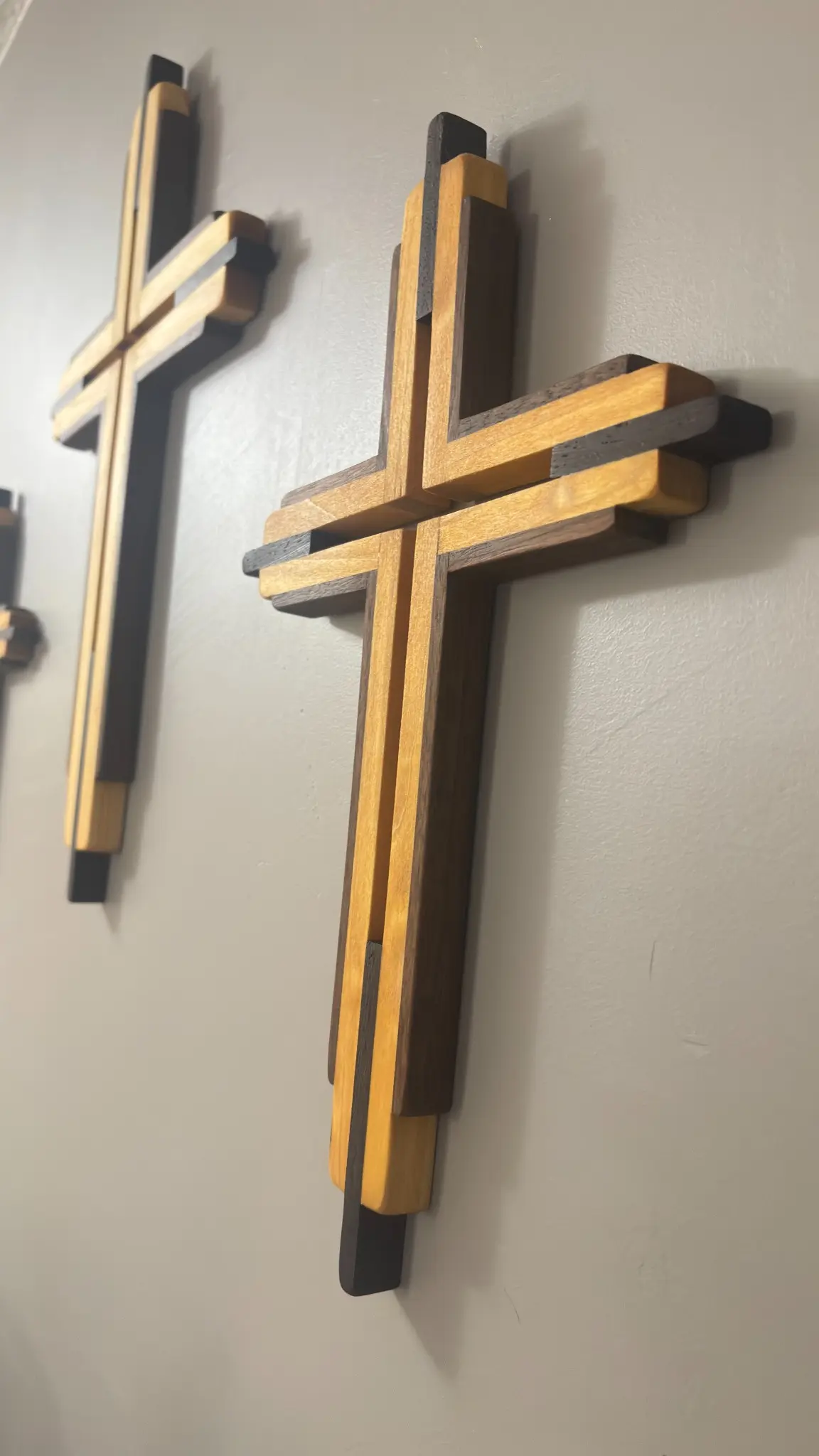 Cross Grain — Wooden Wall Cross Collection detail 16