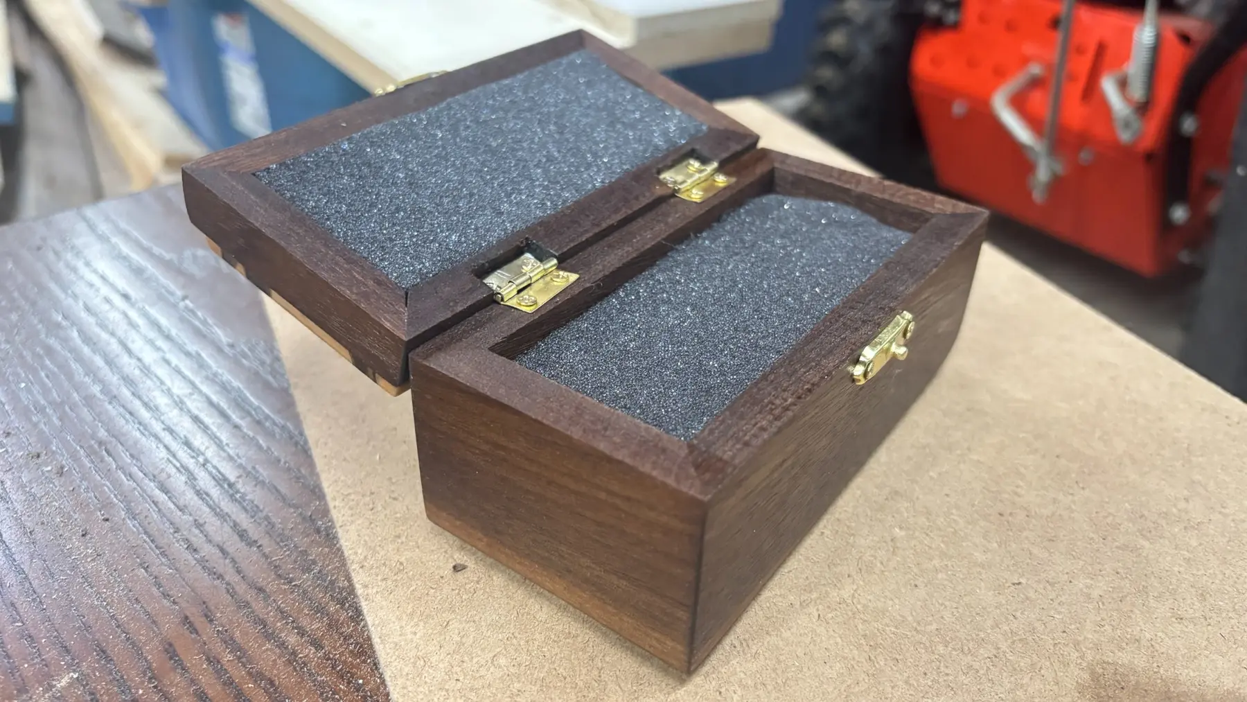 Held in Contrast — Walnut & Ambrosia Maple Gift Box detail 5