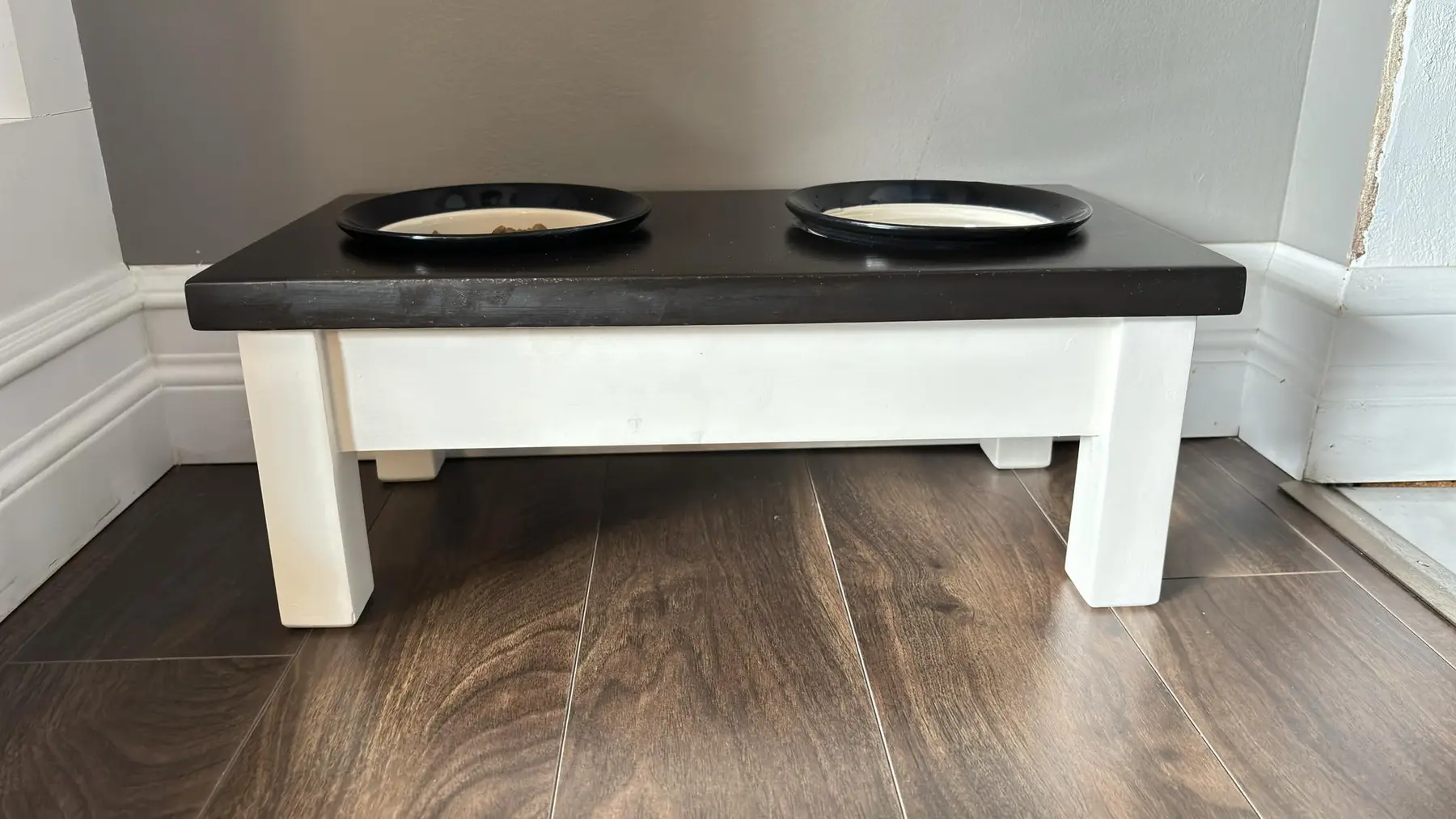 Raised in Tauari — Dog Bowl Riser detail 2
