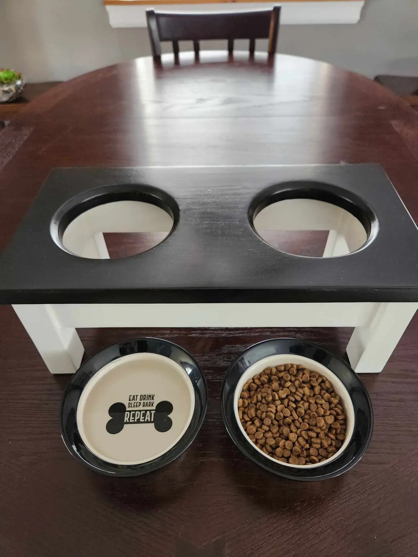 Raised in Tauari — Dog Bowl Riser detail 9